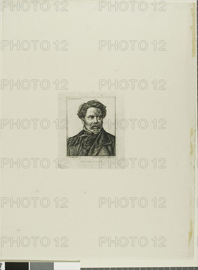 Benjamin Fillon, homme de lettres, 1862, Charles Meryon, French, 1821-1868, France, Etching, from a tin plate, on ivory laid China paper, 128 × 111 mm (image), 128 × 111 mm (plate), 429 × 322 mm (sheet)