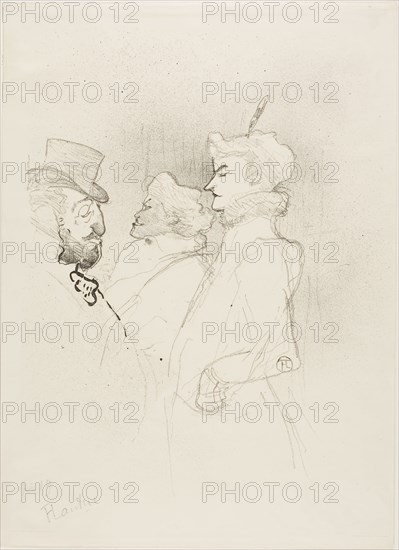 Why Not?… Once Does Not Count, 1893, Henri de Toulouse-Lautrec, French, 1864-1901, France, Lithograph on cream wove paper, 333 × 261 mm (image), 382 × 277 mm (sheet)