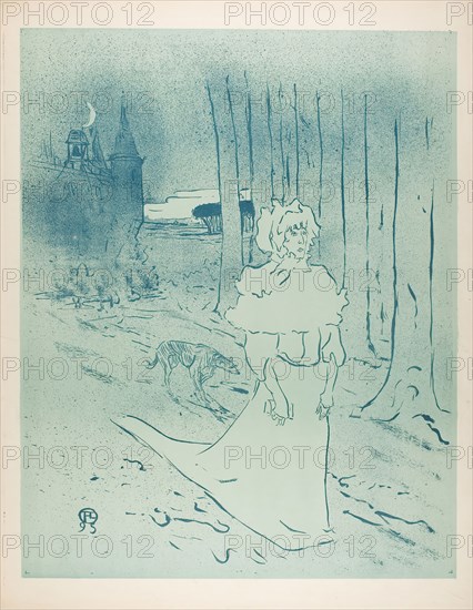 Le Tocsin, 1895, Henri de Toulouse-Lautrec, French, 1864-1901, France, Color lithograph on cream wove paper, 571 × 453 mm (image), 636 × 498 mm (sheet)