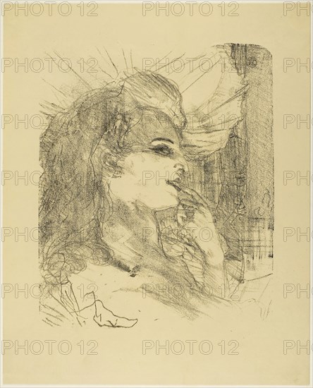 Anna Held, from Treize Lithographies, 1898, published before 1906, Henri de Toulouse-Lautrec, French, 1864-1901, France, Lithograph on cream wove paper, 294 × 242 mm (image), 393 × 317 mm (sheet)