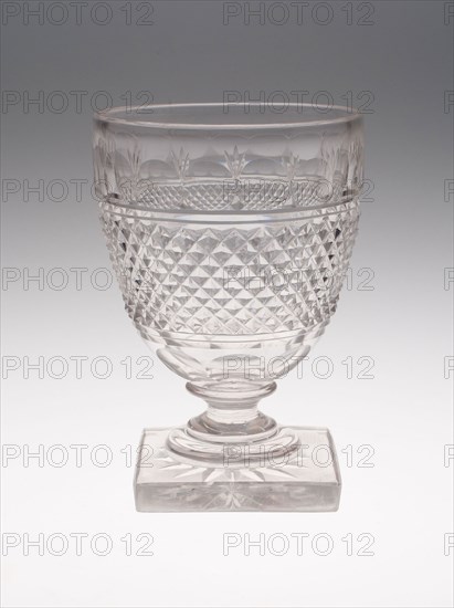 Goblet, c. 1820/30, England, Glass, 14.6 × 10.2 cm (5 3/4 × 4 in.)