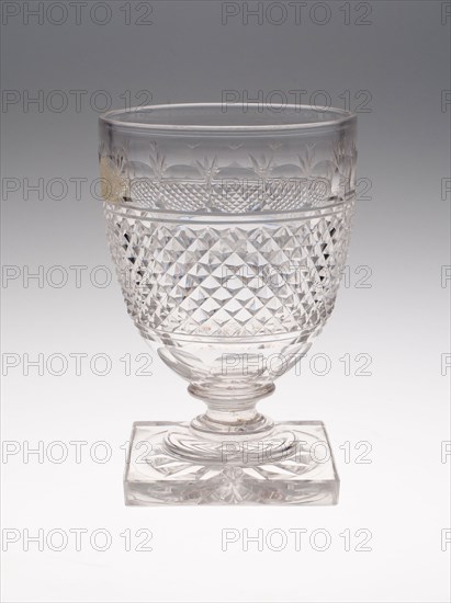 Goblet, c. 1820/30, England, Glass, 14.5 × 9.8 cm (5 11/16 × 3 7/8 in.)