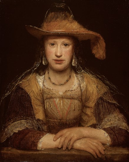 Portrait of a Young Woman, c. 1690, Aert de Gelder, Dutch, 1645-1727, Netherlands, Oil on canvas, 66.9 × 53.3 cm (26 5/16 × 21 in.)