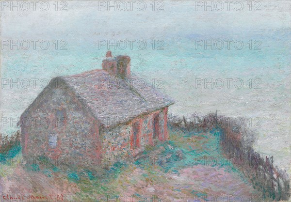 The Customs House at Varengeville, 1897, Claude Monet, French, 1840-1926, France, Oil on canvas, 65.6 × 92.8 cm (25 13/16 × 36 1/2 in.)