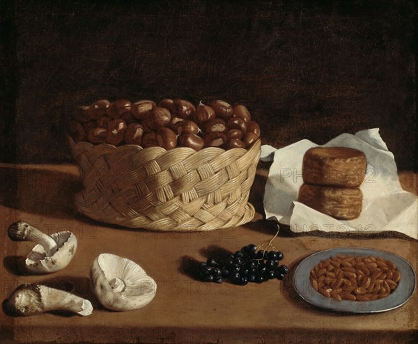 Kitchen Still Life, c. 1640, Paolo Antonio Barbieri, attributed to, Italian, 1603–1649, Italy, Oil on canvas, 26 1/8 × 31 3/16 in. (66.3 × 79.2 cm)