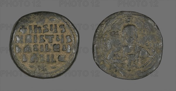 Anonymous Follis (Coin), Attributed to John I Tzimisces, AD 972/976, Byzantine, Greece, Bronze, Diam. 3.5 cm, 16.81 g