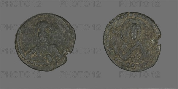 Anonymous Follis (Coin), Attributed to Constantine IX, AD 1042/1055, Byzantine, Greece, Bronze, Diam. 2.8 cm, 7.05 g