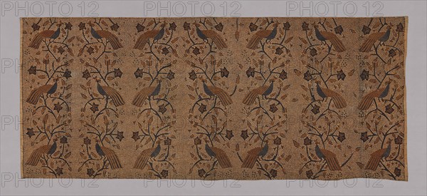 Sarong (Part of Sarong), 19th century, Indonesia, Java, Java, Batik, 252.7 x 106.3 cm (99 1/2 x 41 7/8 in.)