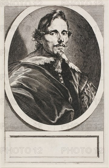Philippe Le Roy, 1630/40, Anthony van Dyck, Flemish, 1599-1641, Flanders, Etching and engraving in black on ivory laid paper, 242 × 155 mm (image/plate), 254 × 164 mm (sheet)