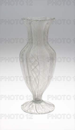 Vase, Early 17th century, Italy or Germany, Italy, Glass, H. 24.1 cm (9 1/2 in.)