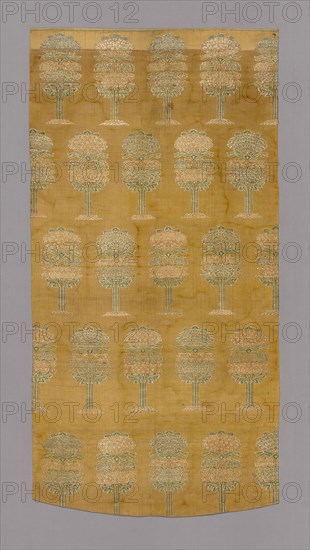Panel (Furnishing Fabric), 1650/1700, Iran (Persia), Iran, 137.7 x 70.2 cm (54 1/4 x 27 5/8 in.)