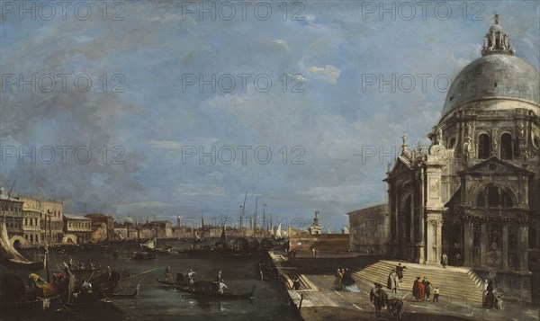 The Grand Canal, Venice, c. 1760, Francesco Guardi, Italian, 1712–1793, Italy, Oil on canvas, 73 × 119.4 cm (28 3/4 × 47 in.)