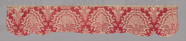 Panel, c. 1830, France, Cotton, plain weave, block printed, 37.1 × 198 cm (14 5/8 × 77 7/8 in.)