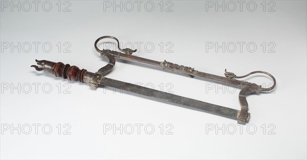 Saw, 1621, Possibly Germany, Germany, Iron and wood, L. 64.8 cm (25 1/2 in.)