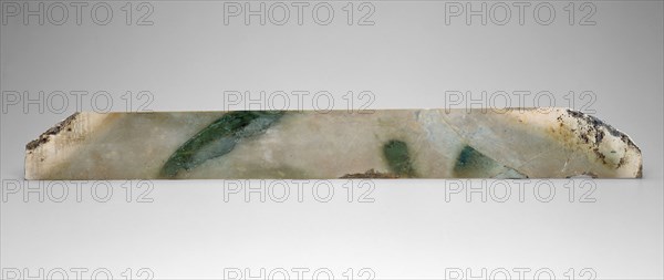 Blade, Erlitou period, 1st half of 2nd millennium B.C., China, Jade, 11.2 × 101.9 × 0.3 cm (4 7/16 × 40 1/8 × 1/10 in.)