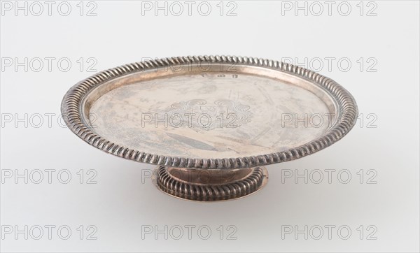 Tazza, 1697/98, Possibly Thomas Ash, English, active 1697, London, England, London, Silver, 5.7 x 20.3 cm (2 1/4 x 8 in.)