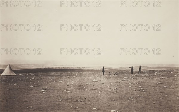 Sebastopol from Cathcart’s Hill, 1855, Roger Fenton, English, 1819–1869, England, Salted paper print, from the album "Photographic Pictures of the Seat of War in the Crimea" (1856), 21.6 × 34.5 cm (image/paper), 40.3 × 53.1 cm (mount)