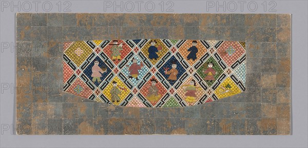 Fragment (From a Sleeve Band), Qing dynasty (1644–1911), 1875/1900, Han-Chinese, China, 20.3 × 45.5 cm (8 × 18 in.)