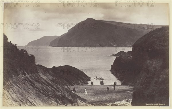 Smallmouth Beach, 1860/94, Francis Bedford, English, 1816–1894, England, Albumen print, 12.6 × 20 cm (image/paper)