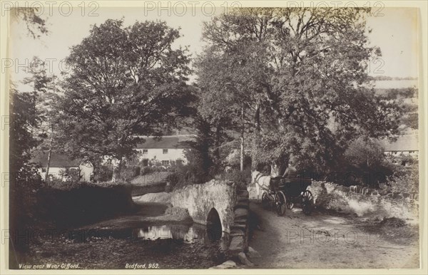 View near Wear Gifford, 1860/94, Francis Bedford, English, 1816–1894, England, Albumen print, 12.6 × 19.8 cm (image/paper)