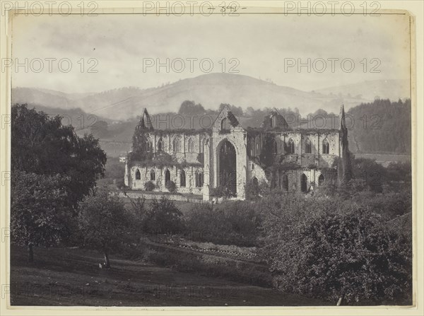 Tintern Abbey, 1860/94, Francis Bedford, English, 1816–1894, England, Albumen print, 15.6 × 21.5 cm (image), 16.1 × 21.9 cm (paper)