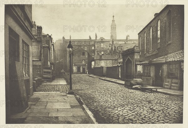 Low Green Street, 1868, Thomas Annan, Scottish, 1829–1887, Scotland, Photogravure, plate 35 from the book "The Old Closes & Streets of Glasgow" (1900), 16.3 x 24 cm (image), 27.7 x 38 cm (paper)