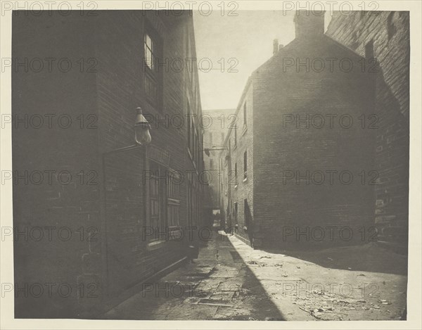 Close No. 29 Bridgegate, 1897, James Craig Annan, Scottish, 1864-1946, Scotland, Photogravure, plate 42 from the book "The Old Closes & Streets of Glasgow" (1900), 17.2 x 22.1 cm (image), 27.9 x 37.6 cm (paper)