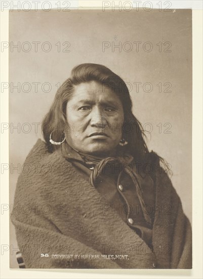 Deaf Bull, c. 1880, Laton Alton Huffman, American, 1854–1931, United States, Gelatin silver print, 13.8 x 9.8 cm (image/paper)