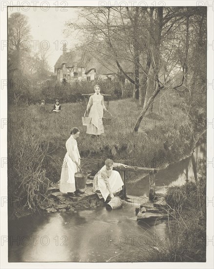 At Shottery Brook, 1892, James Leon Williams (American, 1852–1920), published by Charles Scribner’s Sons (American, founded 19th century), United States, Photogravure, a loose plate from the book "The Homes and Haunts of Shakespeare