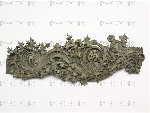 Gage Building: Horizontal Ornament from the Facade, 1898–1899, Designer: Louis H. Sullivan (American, 1856-1924), Model by: Kristian Schneider (American, late 19th cen.), Cast by: Winslow Brothers Iron Works (American, late 19th Cen), Architect: Holabird & Roche, Michigan Avenue, 18 South, Cast iron, 45.8 × 126 × 16.5 cm