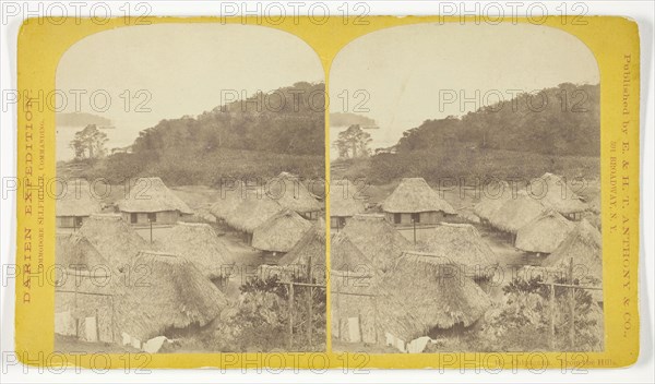 Chipagana, From the Hills, 1870/71, Anthony & Company, American, active 1848–1901, United States, Albumen print, stereo, No. 18 from the series "Darien Expedition