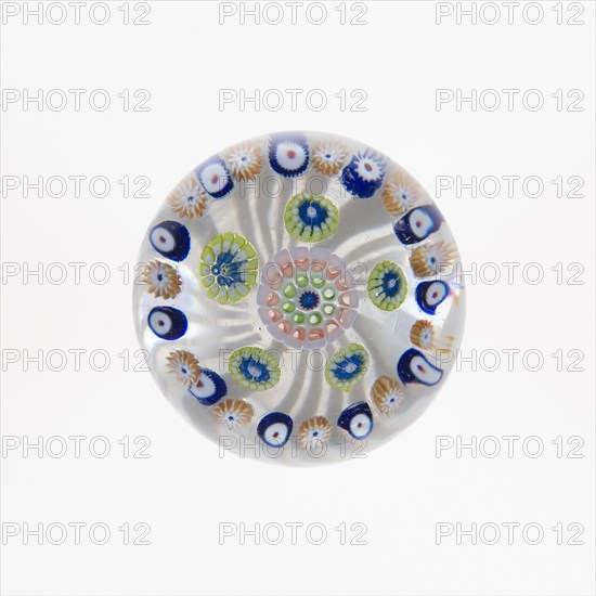 Paperweight, Mid 19th century, Baccarat, France, founded 1764, France, Glass, 8 × 4.1 cm (3 1/8 × 1 5/8 in.)