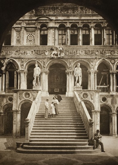 Untitled (II 58), c. 1890, edited by Ferdinando Ongania, Italian, 1842–1911, Italy, Photogravure, No. II 58 from the portfolio "Calli, Canali e Isole della Laguna