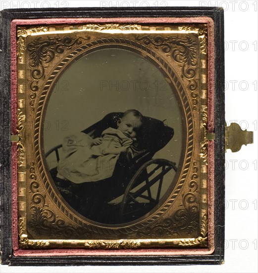 Untitled, 1839/99, 19th century, Unknown Place, Tintypes, 8.3 x 7 cm (each plate), 9.4 x 8.2 x 2 cm (case)