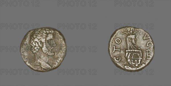 Coin Portraying Emperor Antoninus Pius, AD 138/161, Roman, minted in Alexandria, Egypt, Egypt, Billon, Diam. 2.3 cm, 12.86 g