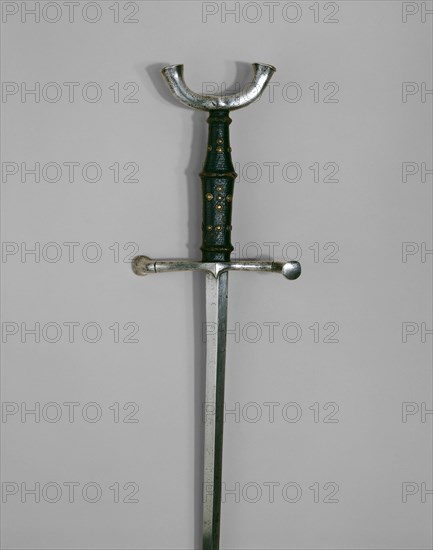 Estoc, 1520/40, German, Germany, Steel, brass, wood, and leather, Overall L. 130 cm (51 3/16 in.)