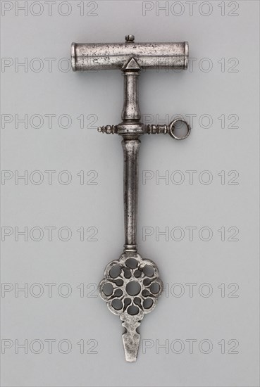 Combined Wheel-Lock Spanner and Screwdriver, 1570/1600, German, Germany, Iron, L. 19.7 cm (7 3/4 in.)