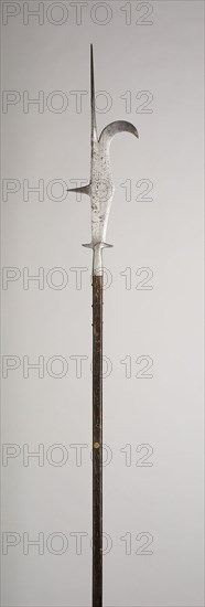 Bill (Roncone), early 16th century, Northern Italian, Milan, Milan, Steel and wood (oak), L. 273.1 cm (107 1/2 in.)