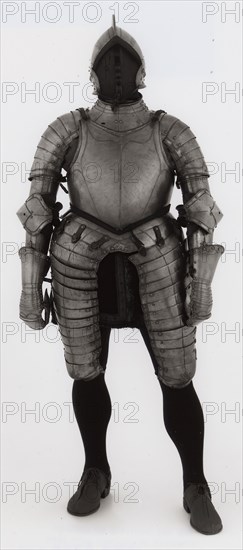 Infantry Armor, 1575/85, Northern German, Brunswick, Germany, Steel and leather, H. 121.9 cm (48 in.)