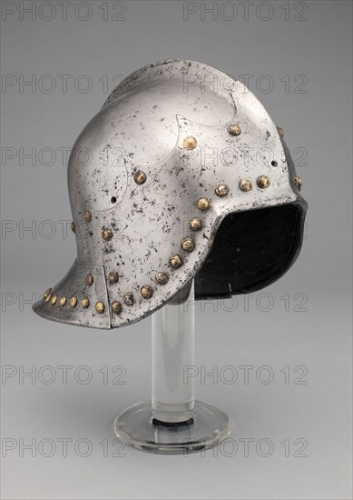 Sallet, 1490/1500, Northern Italian, probably Milan, Milan, Steel and brass, H. 17.8 cm (7 in.)