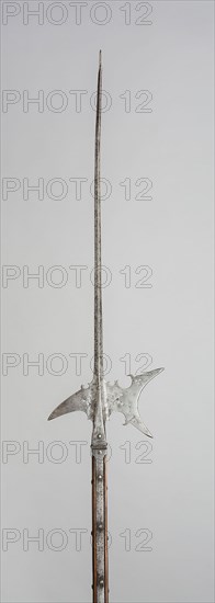 Halberd, 1575, German, Germany, Steel, iron, and wood (oak), L. 213.4 cm (84 in.)