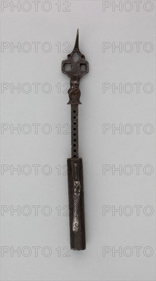 Wheellock Spanner with Powder Measure and Screwdriver, 17th century, German, Germany, Iron, L. 15.2 cm (6 in.)