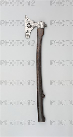 Axe, c. 1490, Italian, Italy, Steel and wood (ash), L. 63.2 cm (24 7/8 in.)