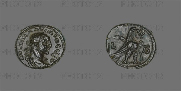 Coin Portraying Emperor Claudius II Gothicus, AD 268/270, Roman, minted in Alexandria, Egypt, Roman Empire, Billon, Diam. 2.3 cm, 10.27 g