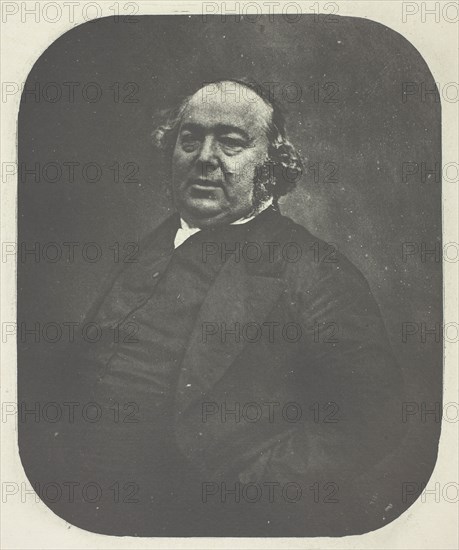 Portrait de Jules Janin d’Apres Nadar, c. 1857, printed 1982, Charles Nègre, French, 1820–1880, France, Photogravure, from the portfolio Charles Negre: Treize Heliogravures, 1854–1857, 26.5 × 23 cm