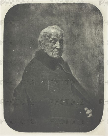 Portrait du Prince Adam Georges Czartorisky, d’apres Nadar, c. 1857, printed 1982, Charles Nègre, French, 1820–1880, France, Photogravure, from the portfolio Charles Negre: Treize Heliogravures, 1854–1857, 30 × 23 cm