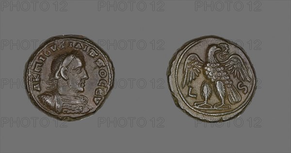 Coin Portraying Emperor Philip I, AD 244/249, Roman, minted in Alexandria, Egypt, Roman Empire, Billon, Diam. 2.4 cm, 14.70 g