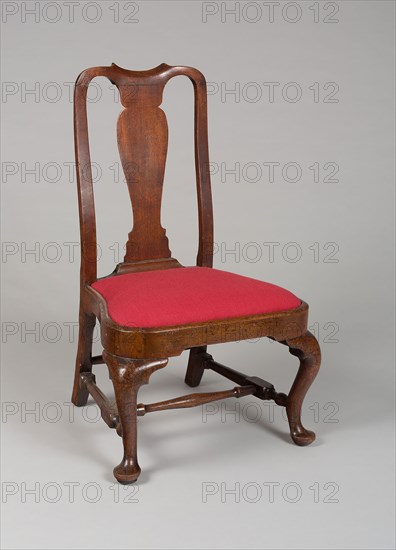 Child’s Side Chair, 1730/60, American, 18th century, Rhode Island or Massachusetts, Rhode Island, Walnut with maple, 90.2 × 53.3 × 42.6 cm (35 1/2 × 21 × 16 1/4 in.)