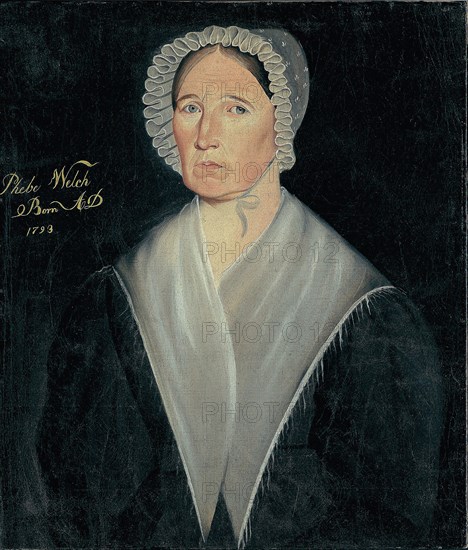 Portrait of Mrs. William W. Welch, c. 1837, Sheldon Peck, American, 1797–1868, United States, Oil on canvas, 65.4 × 55.3 cm (25 3/4 × 21 3/4 in.)