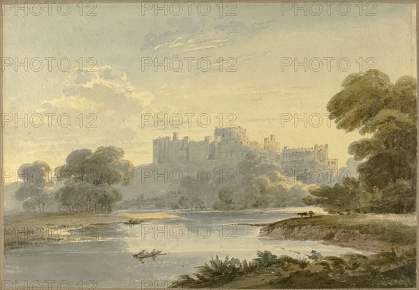 View of Windsor, n.d., Unknown artist, English, 19th century, England, Watercolor, over traces of graphite, on cream wove paper, 225 × 325 mm